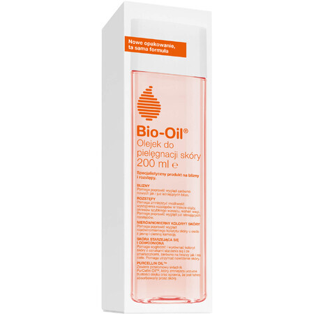 Bio-Oil, huile de soin spécialiste des cicatrices et vergetures, 200 ml EMBALLAGE ENDOMMAGÉ