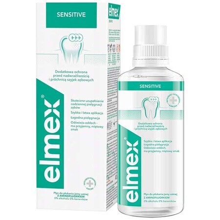 Enjuague bucal Elmex Sensitive, 400 ml