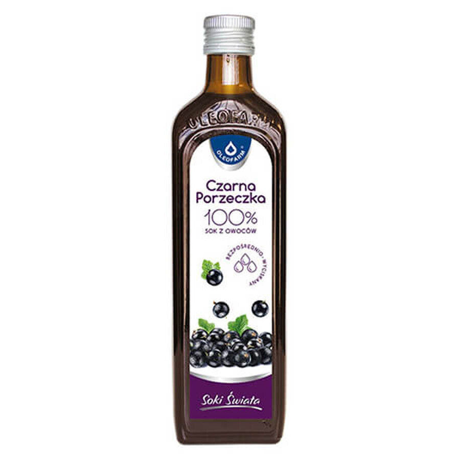 Oleofarm Juices of the World Black currants, 100% fruit juice, 490 ml