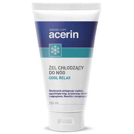 Acerin Cool Relax, cooling gel for swollen and tired feet, 150 ml