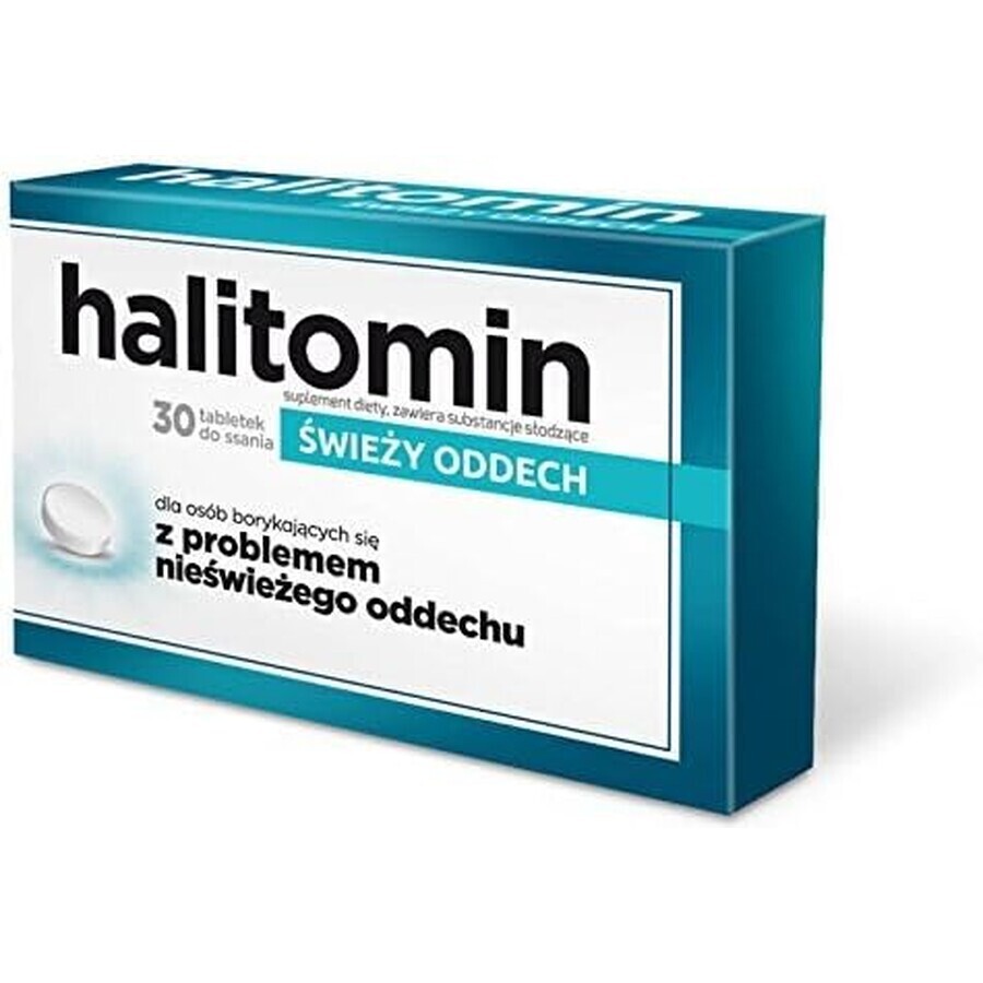 Halitomin, 30 tabletek do ssania