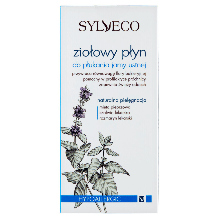 Sylveco, herbal mouthwash, 500 ml