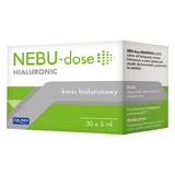 Nebu-Dose Soluzione ialuronica per nebulizzazione con acido ialuronico 0,9%, CONFEZIONE DANNEGGIATA, 5 ml x 30 fiale, Solinea