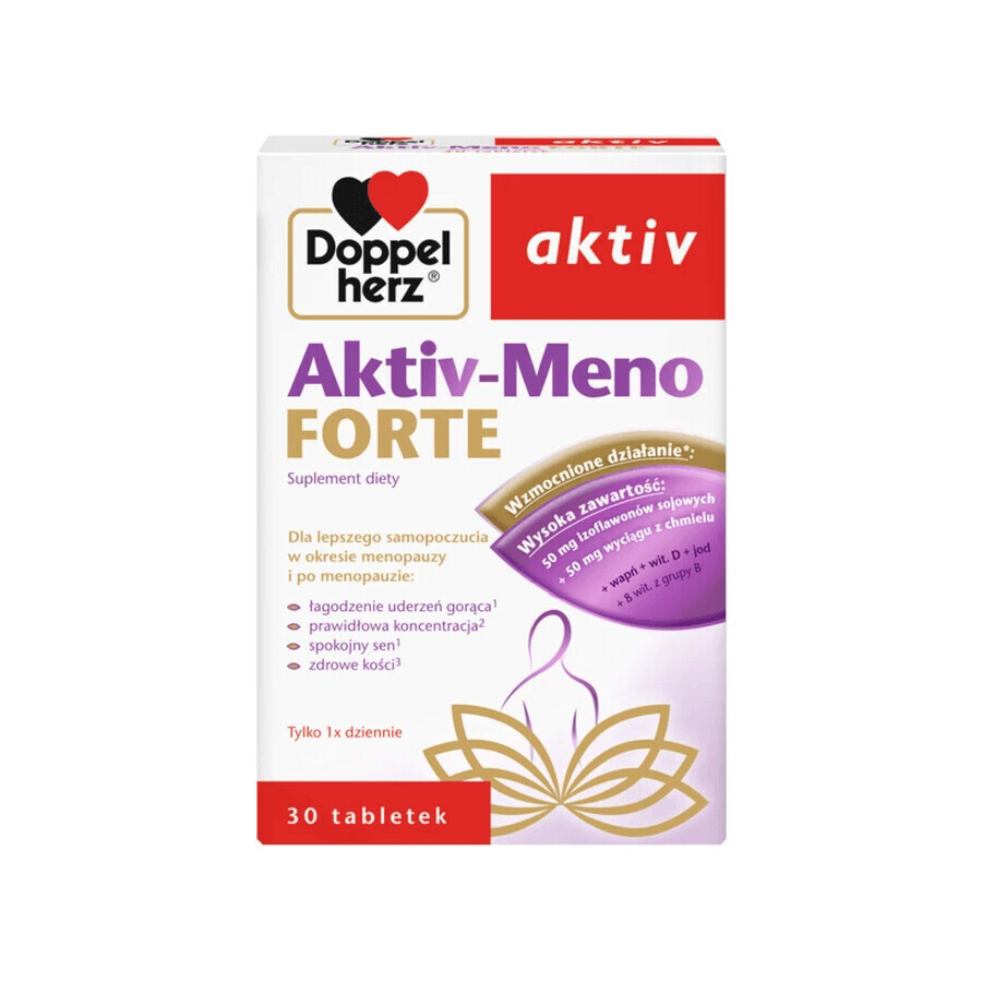 Doppelherz aktiv Aktiv-Meno Forte, 30 comprimidos