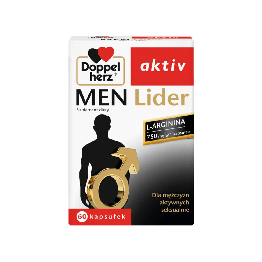 Doppelherz aktiv Men Lider, 60 cápsulas