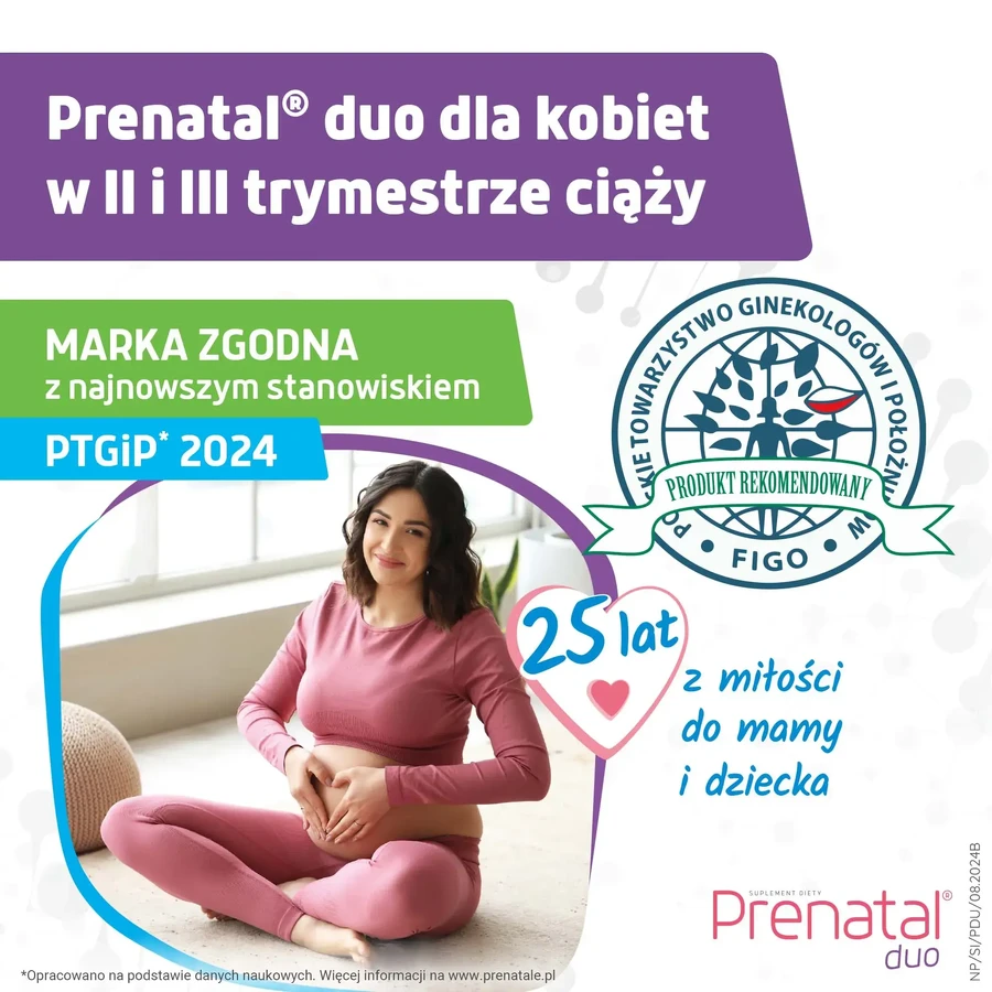Prenatal Duo, 30 cápsulas duras + 60 cápsulas de gel
