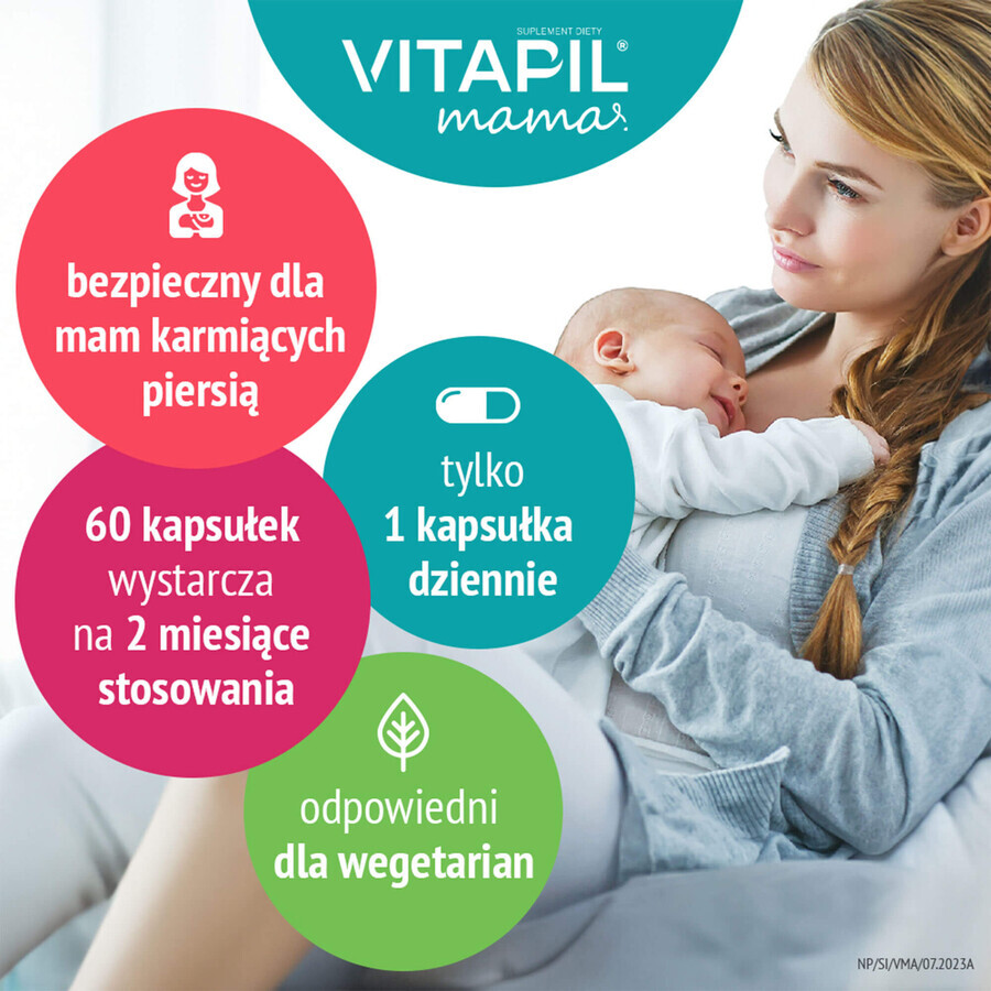 Vitapil Mama, 60 cápsulas