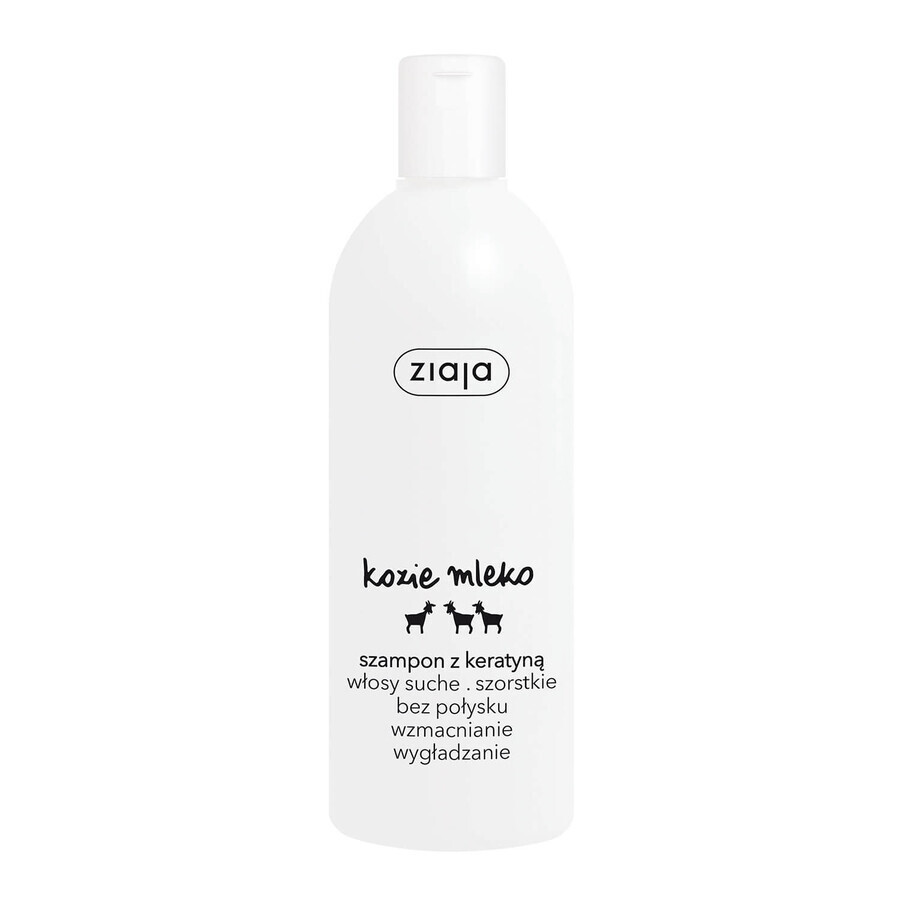 Ziaja Goat Milk, Keratin Shampoo, 400 ml