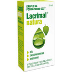 Lacrimal Natura, gouttes pour yeux irrités, 10 ml