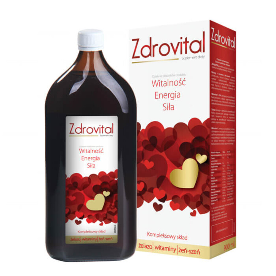 Zdrovital, tonicum, 900 ml