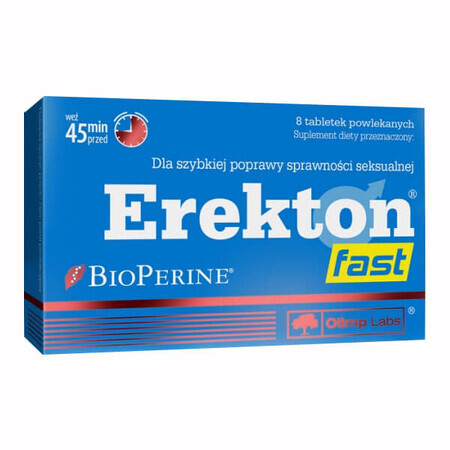 Olimp, Erekton Fast, 8 comprimidos