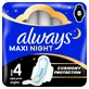 Always Classic, compresas con alas, Noche, 8 uds.