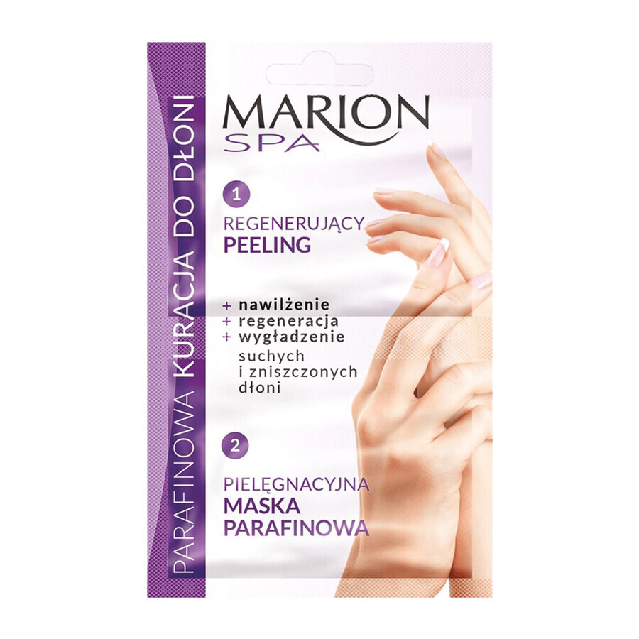 Tratamiento de Parafina Marion, para manos, 5 ml + 6 ml