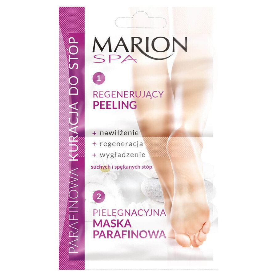 Tratamiento de parafina Marion, para pies, 6,5 ml + 6 ml