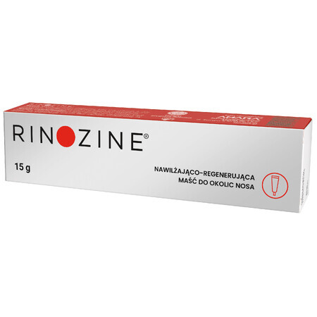 Rinozine, unguent hidratant și regenerant pentru zona nazală, 15 g