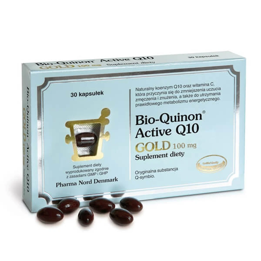 Pharma Nord Bio-Quinon Actief Q10 Goud 100 mg, 30 capsules
