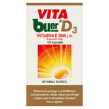 Vita Buer D3, vitamina D 2000 UI, 120 cápsulas