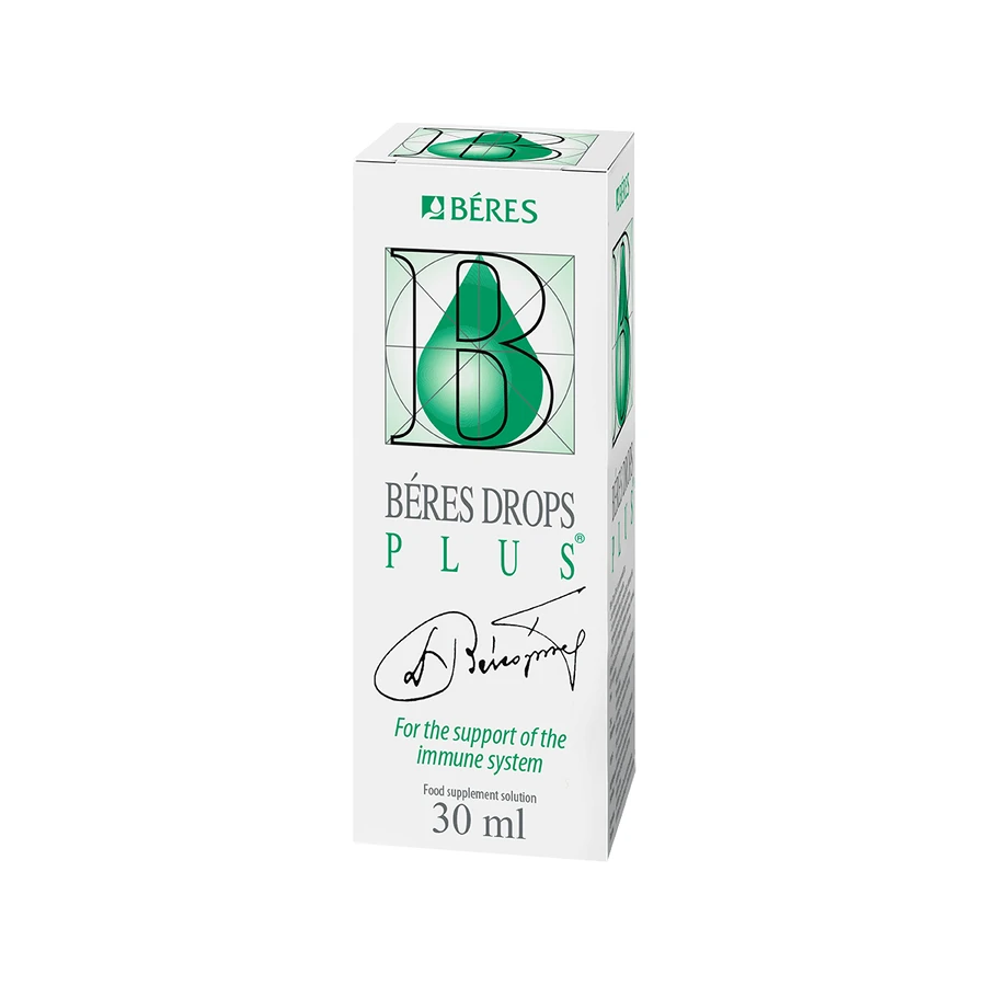 Gotas Beres, 4 viales, 30 ml, Beres Pharmaceuticals Co.