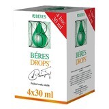 Beres-Tropfen, 4 Fläschchen, 30 ml, Beres Pharmaceuticals Co.