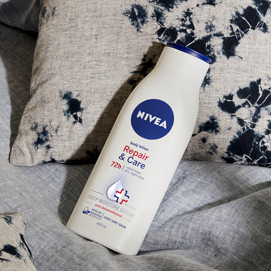 Nivea, body lotion, regenerating, very dry skin, 400 ml