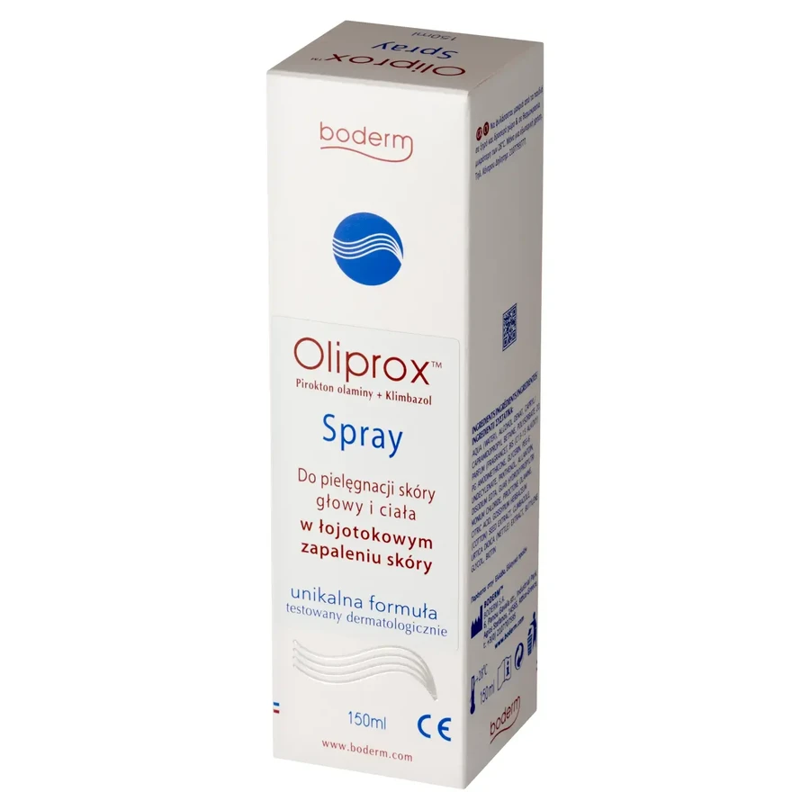 Oliprox, spray pentru dermatita seboreică a scalpului și a corpului, 150 ml