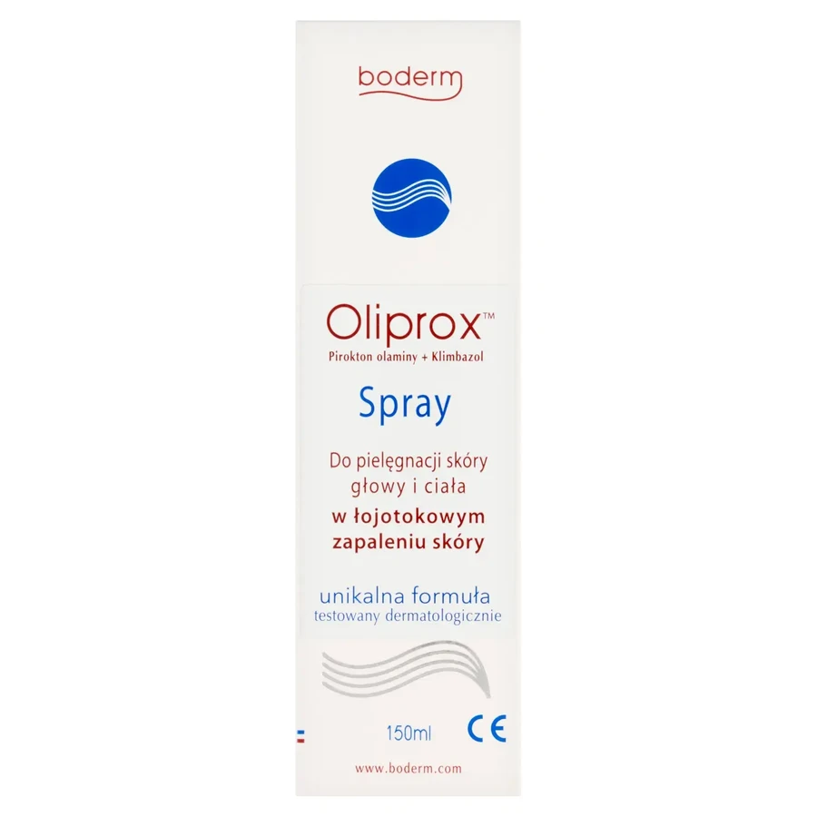 Oliprox, spray pentru dermatita seboreică a scalpului și a corpului, 150 ml