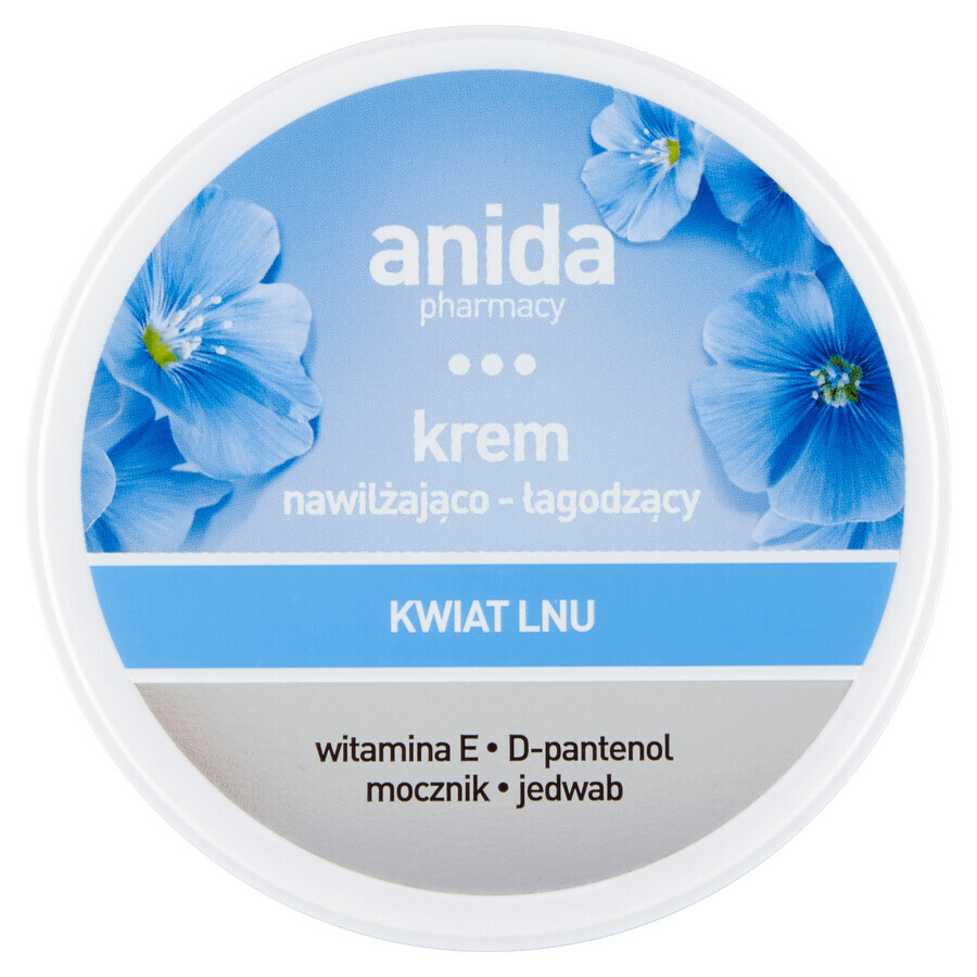 Anida, Krem nawilajco-agodzcy, kwiat lnu, 125 ml - Dugi termin wanoci!