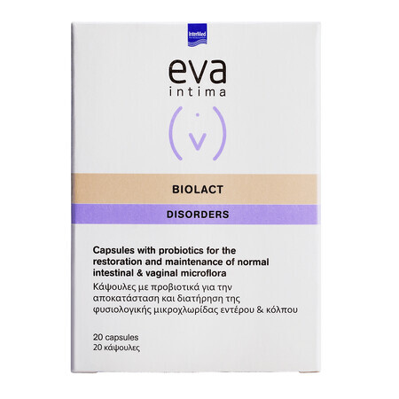 Biolact Eva Intima, 20 capsules, Intermed