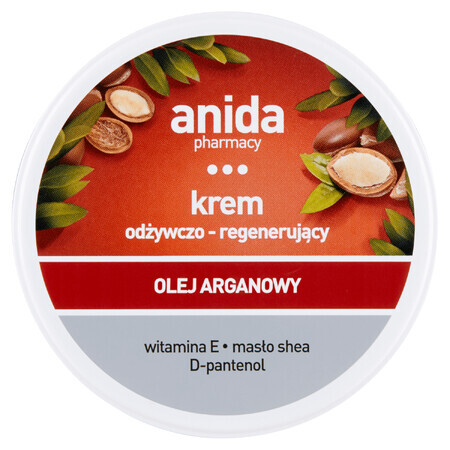 Anida, Crema Nutriente-Rigenerante, Olio d Argan, 125ml