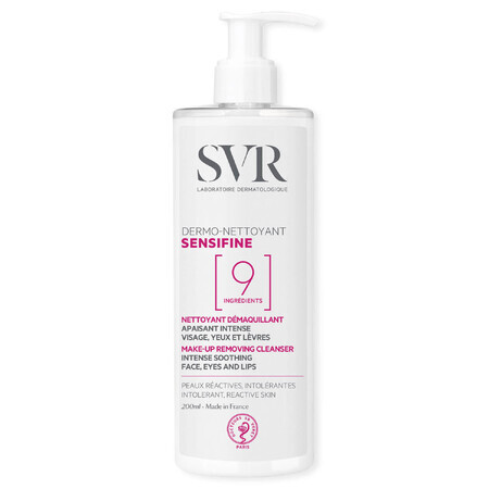 SVR Sensifine, Soothing Cleanser and Cleanser, 400 ml