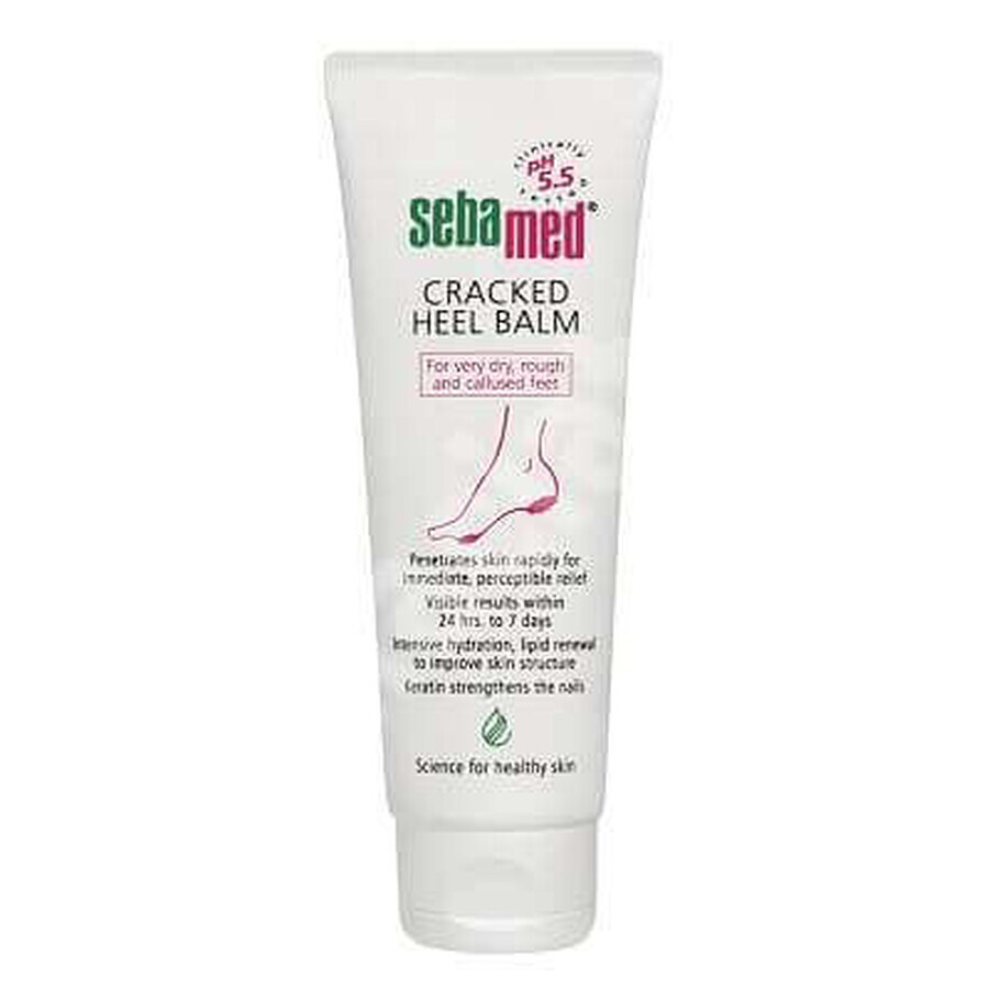 Baume dermatologique pour les talons, 75 ml, Sebamed