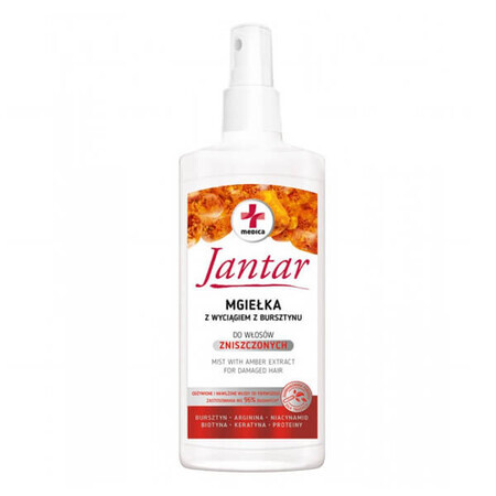 Jantar Medica, bruma con extracto de ámbar, para cabellos dañados, 200 ml