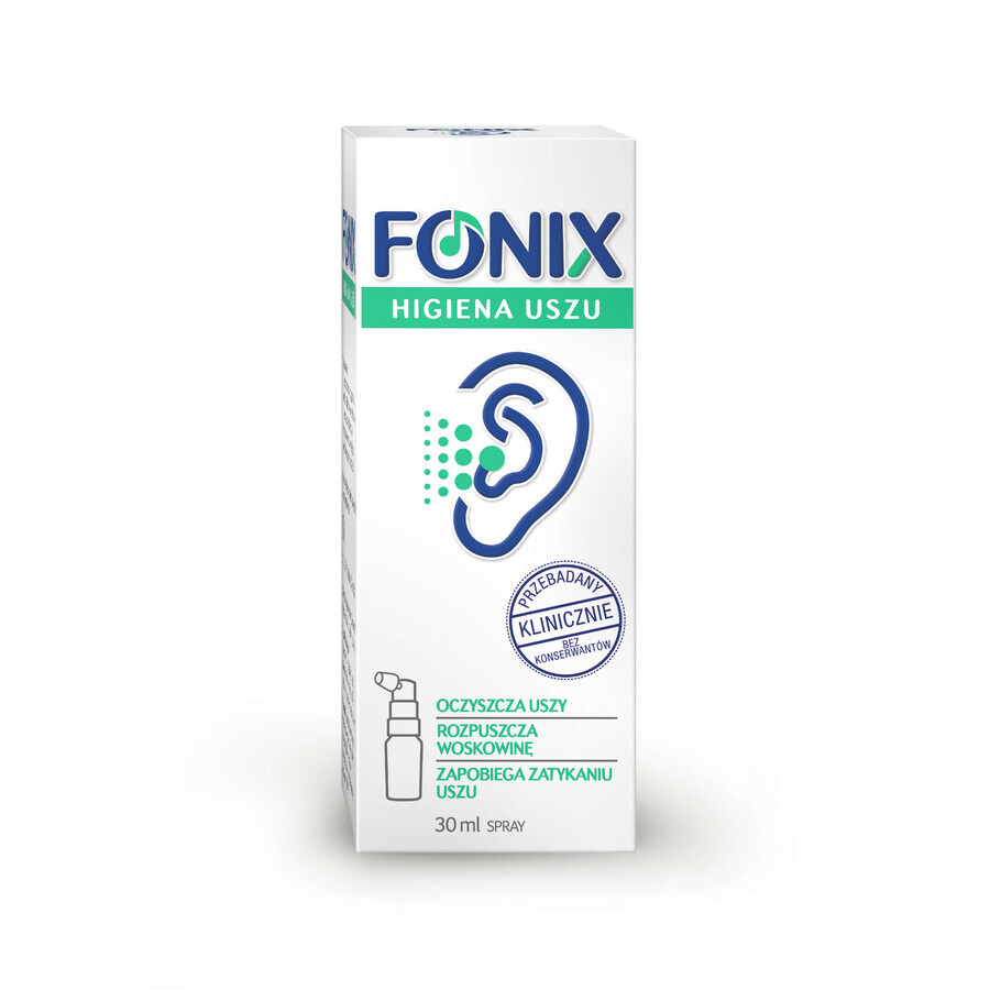 Fonix Higiene del oído, spray, 30 ml