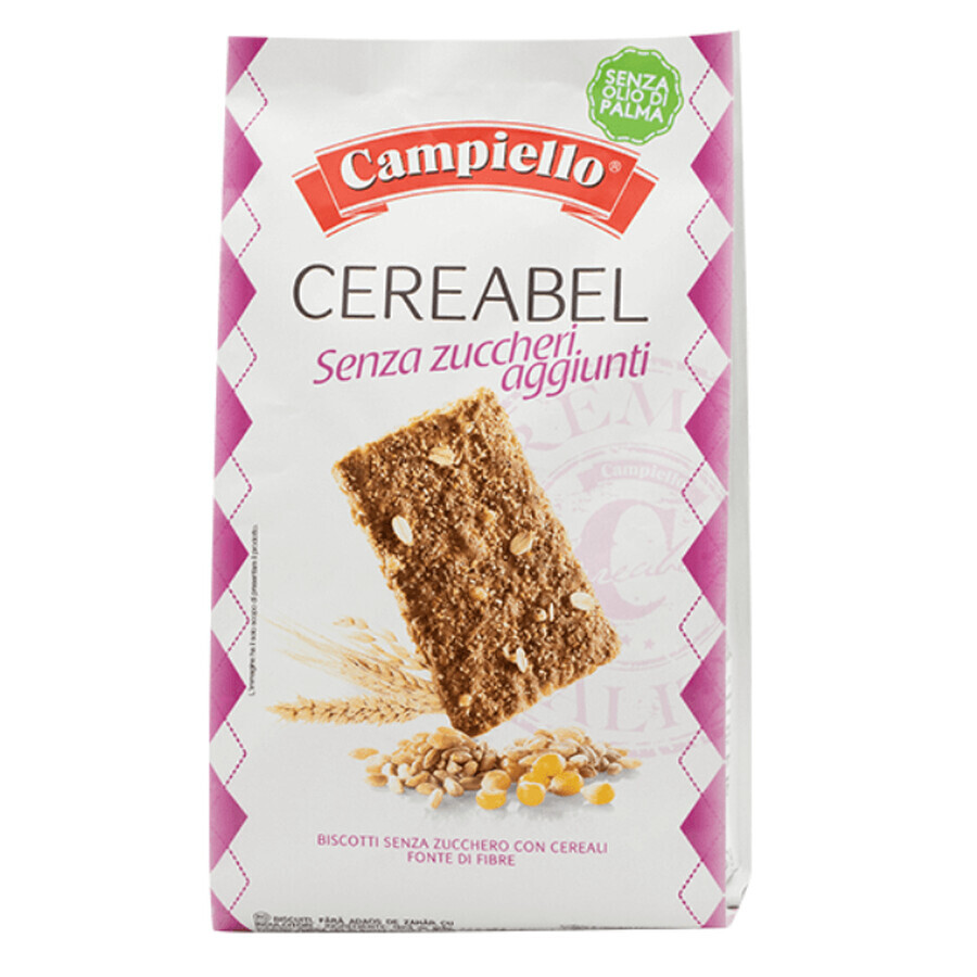 Zuckerfreie Getreidekekse Cereabel, 220g, Campiello