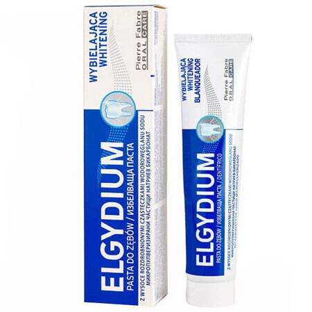 Elgydium, pasta dentífrica, blanqueadora, 75 ml