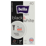 Bella Panty Slim Black&amp;White, assorbenti ultrasottili, 40 pezzi