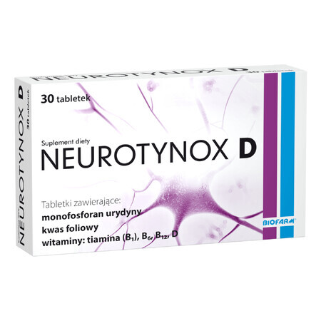 Neurotynox D, 30 comprimidos