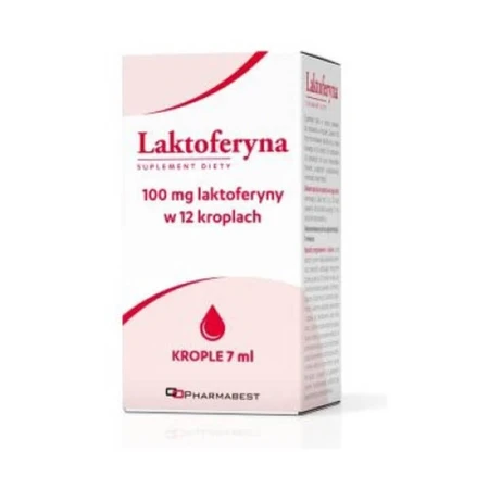 Pharmabest Laktoferyna, krople doustne, 7 ml: ceny i cechy