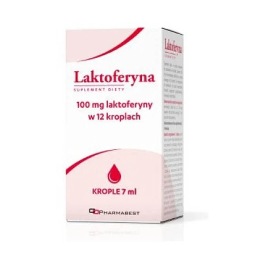 Pharmabest Laktoferyna, krople doustne, 7 ml: ceny i cechy