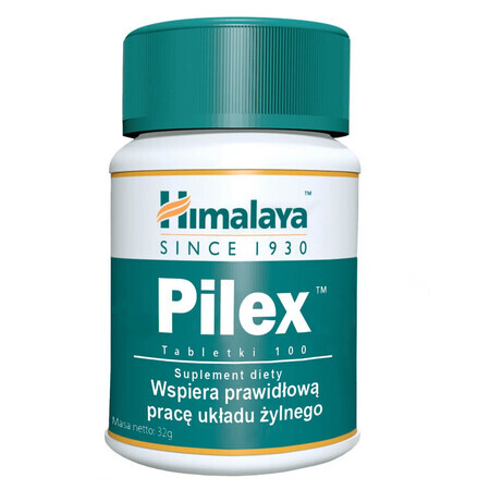 Himalaya Pilex, 100 comprimate