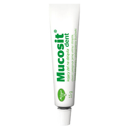 Herbapol Mucosit Dent, gel calmante para encías, 15 g