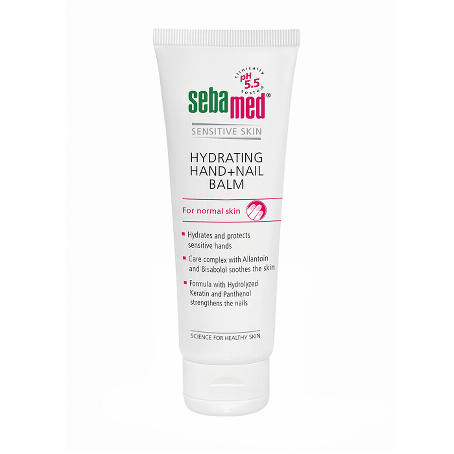 Bálsamo dermatológico para manos y uñas, 75 ml, Sebamed