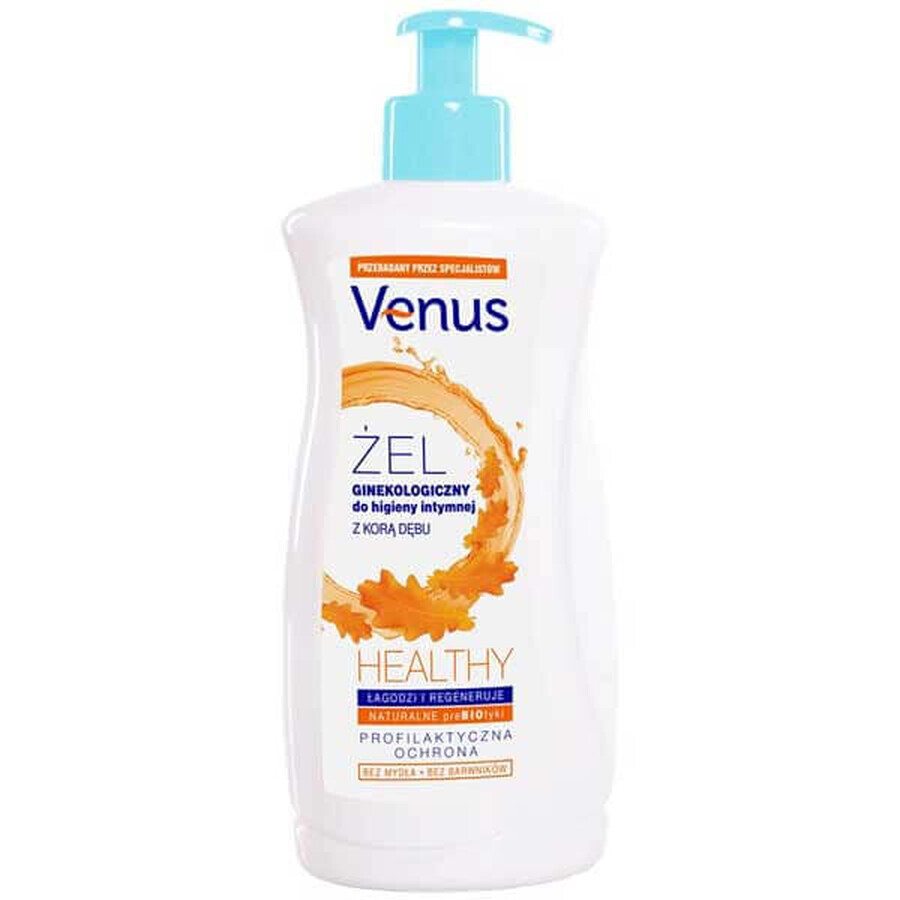 Venus, gel ginecológico para la higiene íntima, corteza de roble, 500 ml