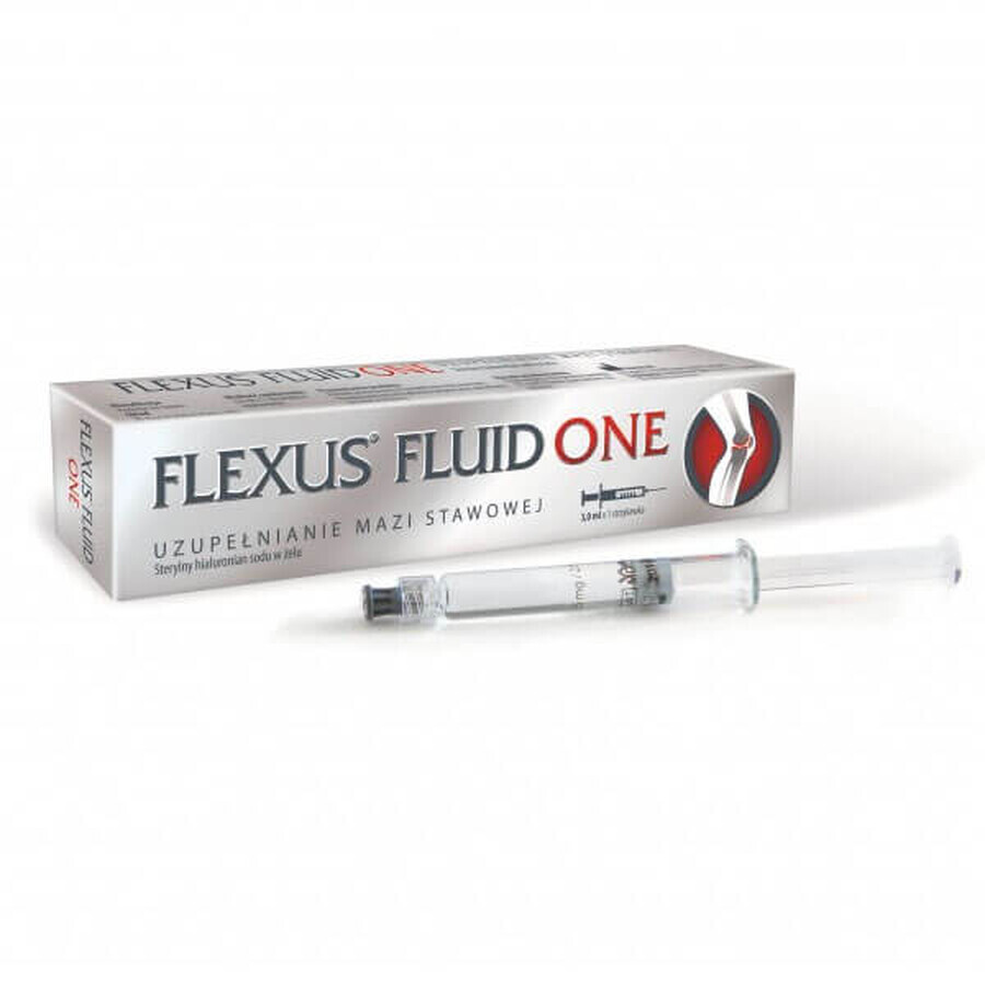 Flexus Fluid One 20mg/ml, gel for intravitreal injection, 3ml x 1 pre-filled syringe