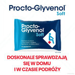 Procto-Glyvenol Toallitas húmedas suaves con rhus para personas con hemorroides, 30 unidades