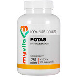 MyVita Potassium, citrat de potasiu, 250 g