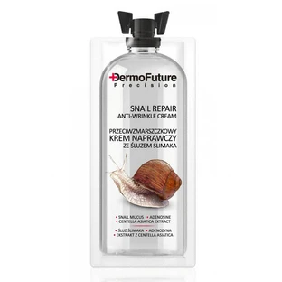 DermoFuture, crème réparatrice, anti-rides au mucus d'escargot, 12 ml