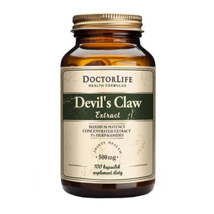 Doctor Life Extract de gheară a diavolului, gheară neagră, 100 capsule