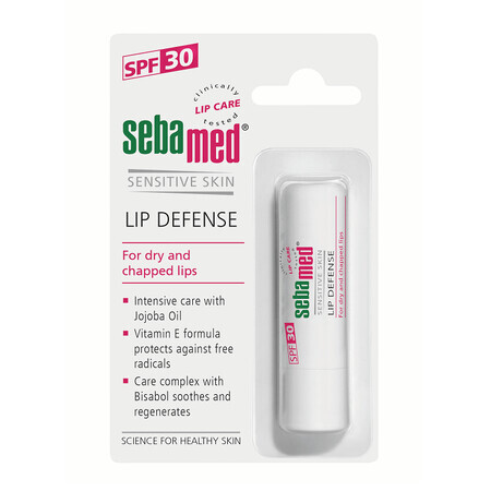 Balsamo labbra protettivo dermatologico con SPF 30, 4,8 g, Sebamed