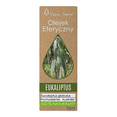 Vera Nord, aceite esencial natural, eucalipto, 10 ml